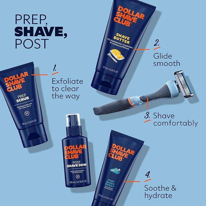 Dollar Shave Club | Shave Butter 6 ounce (2 Pack) | Translucent Shaving Cream for Sensitive Skin - Image 5