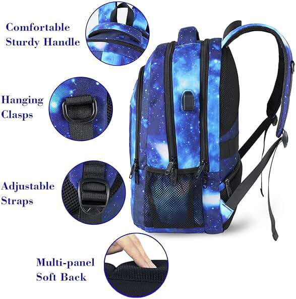 MATEIN Travel Backpack for Men Women, Anti Theft College Laptop Daypack for Men, Water Resistant Slim Travel Laptop Backpack Fits 15.6 In Computer Gifts for Him - Image 5