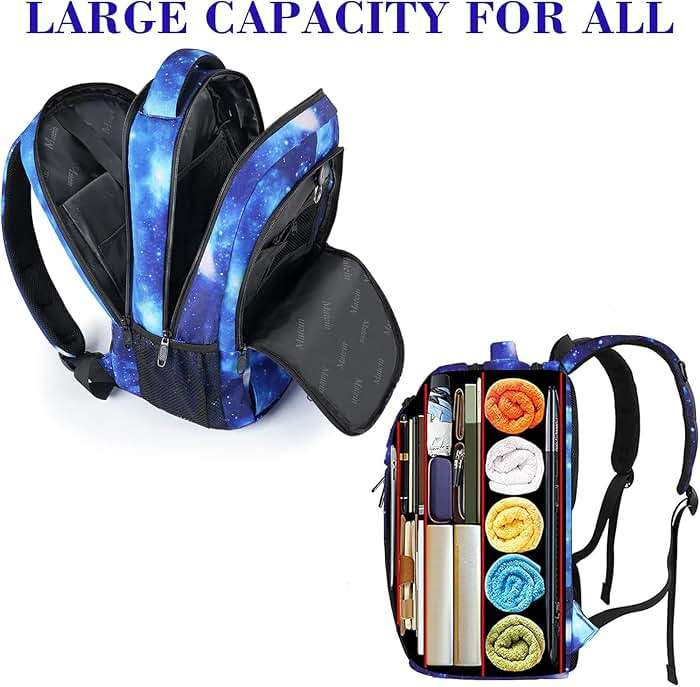MATEIN Travel Backpack for Men Women, Anti Theft College Laptop Daypack for Men, Water Resistant Slim Travel Laptop Backpack Fits 15.6 In Computer Gifts for Him - Image 9