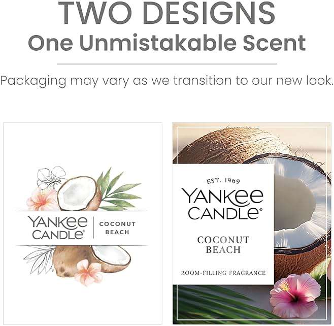 Yankee Candle Medium Pillar Scented Candle with up to 115 Hour Burn Time, Premium Plant Wax Blend for Consistent Burn, 14.25 oz Pillar Candle with Room Filling Fragrance, Coconut Beach - Image 9