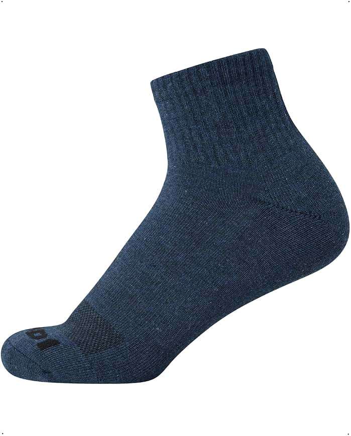 AND1 Mens Quarter Socks - 12 Pack Moisture Wicking Breathable Cushioned Athletic Performance Ankle Socks for Men (6-12.5) - Image 6