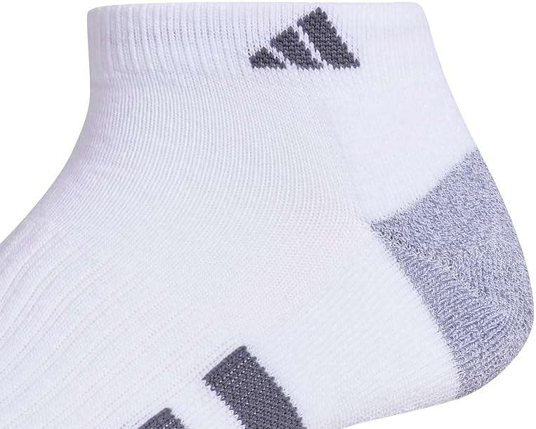 adidas Men's Cushioned Low Cut Ankle Socks (3 Pairs) Durable & Comfortable - Image 3