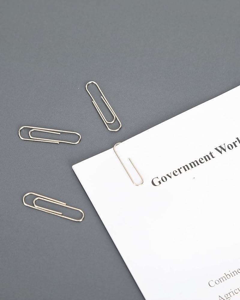 PAPERPAL Paperclips for Office School & Personal Use, #1 Nonskid Paper Clip (1-2/7"), 600 Medium Paper Clips (6 Boxes of 100 Each), Silver | Medium paper clips for office, school and personal use, conveniently packed in 6 boxes of 100 each. - Image 6