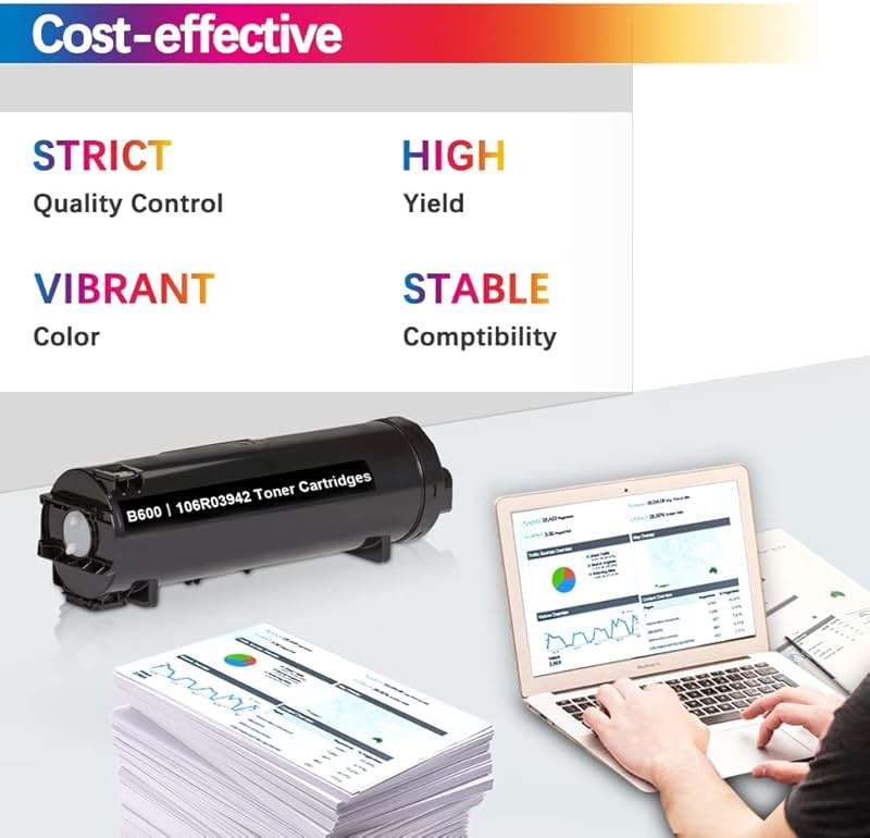 CHENPHON VersaLink B600 /B605 /B610 /B615 Toner Cartridge 106R03942 Replacement for Xerox Versa Link B600/N B600/DN B610/N B610/DN B605/X B605/S Printer Ink | High Capacity Balck (25,900 Pages) - Image 6