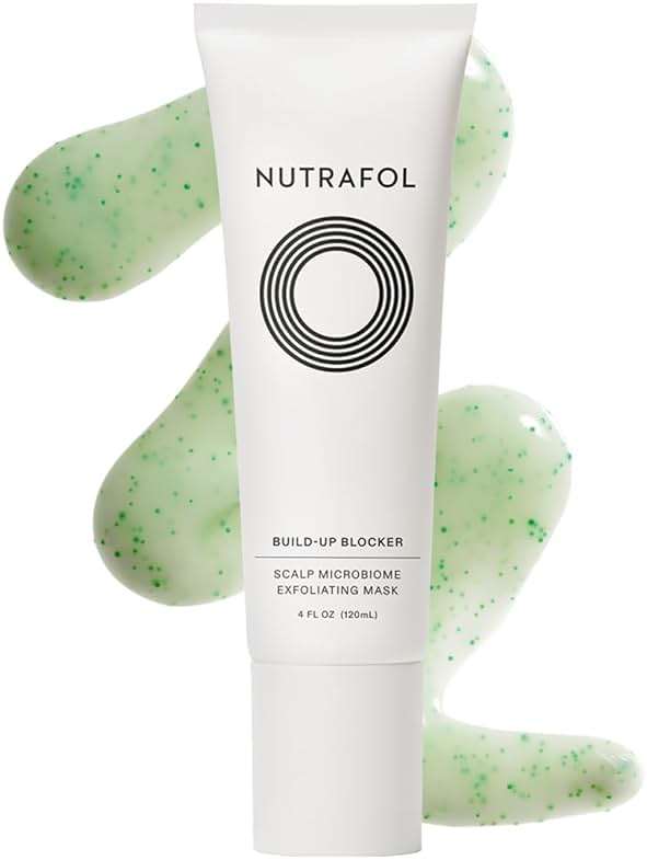Nutrafol Exfoliating Scalp Mask, Eliminates Product Build-up and Oil for Healthier Hair and Scalp, Physician-formulated for Thinning Hair, Color and Extension Safe - 4 Fl Oz Bottle - Image 1