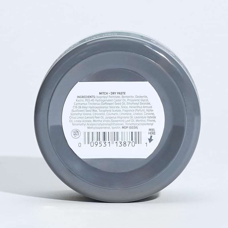 MITCH by Paul Mitchell Dry Paste Texture Clay for Men, High Hold, Ultra-Matte Finish, For All Hair Types - Image 7