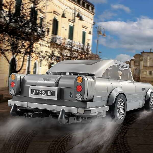 Lego Speed Champions 007 Aston Martin DB5 76911 Building Toy Set Featuring James Bond for Kids, Boys and Girls Ages 8+ (298 Pieces), 10.32 x 5.55 x 2.4 inches - Image 4