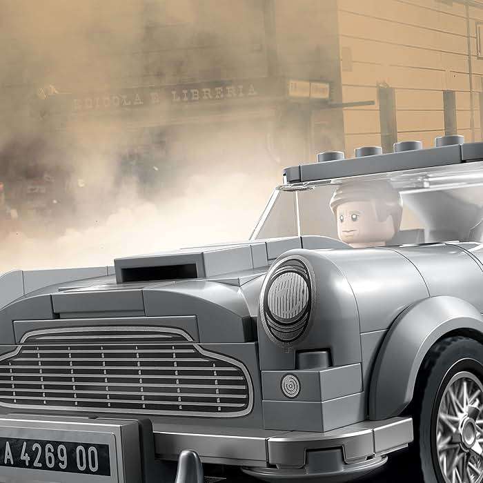 Lego Speed Champions 007 Aston Martin DB5 76911 Building Toy Set Featuring James Bond for Kids, Boys and Girls Ages 8+ (298 Pieces), 10.32 x 5.55 x 2.4 inches - Image 5