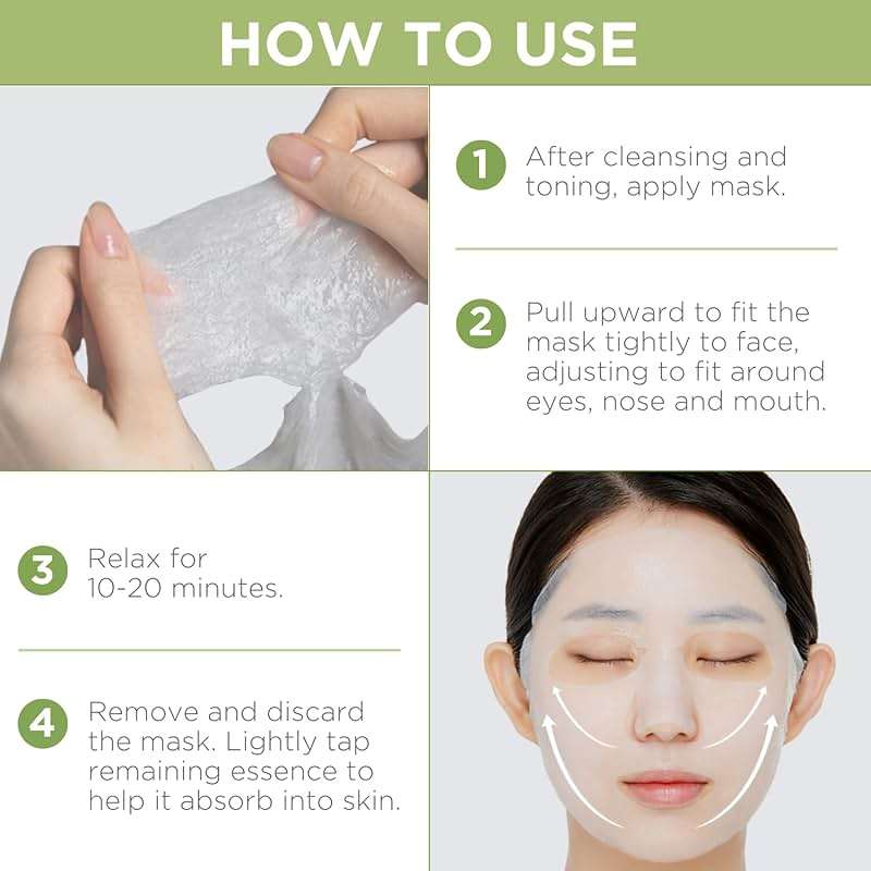 Mediheal Best Korean Sheet Mask - Tea Tree Essential Face Mask 10 Sheets For All Skin Types Korean Best Sheet Mask Soothing Calming - Image 5