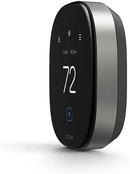 ecobee Smart Thermostat Premium with Smart Sensor and Air Quality Monitor - Programmable Wifi Thermostat - Works with Siri, Alexa, Google Assistant, Black - Image 15