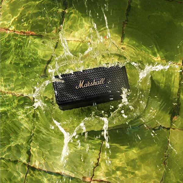 Marshall Emberton II Portable Bluetooth Speaker, Black & Brass - Image 5