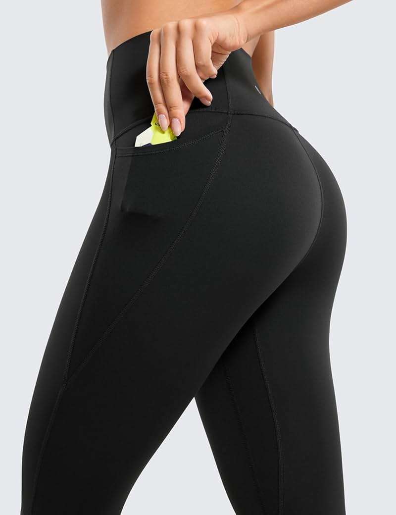 CRZ YOGA Butterluxe Workout Leggings Pockets 25'' - High Waisted Gym Womens Yoga Pants Buttery Soft - Image 4