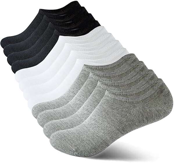 HIGIXCH No Show Socks Women Low Cut Invisible Liner Non slip Athletic Boat Socks 6 Pairs - Image 1