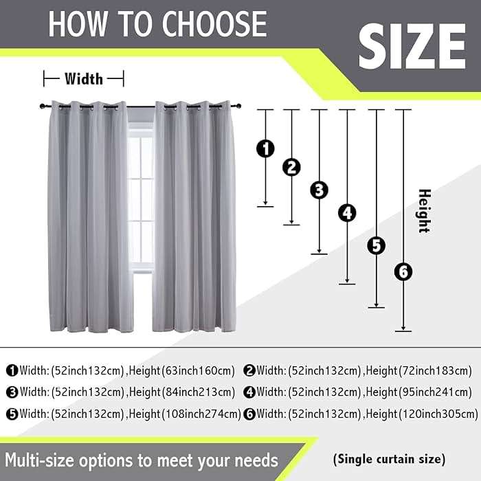 Anytime Home Curtains Blackout and Sheer Layered Solid Window Curtain Panel Pair with Grommet Top, 52Wx63L,Greyish White - Image 2