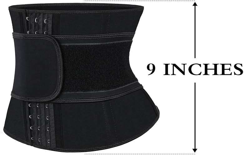 Atbuty Short Torso Waist Trainers Cincher for Women Corset Underbust Latex Sport Girdle Hourglass Body Shaper - Image 3