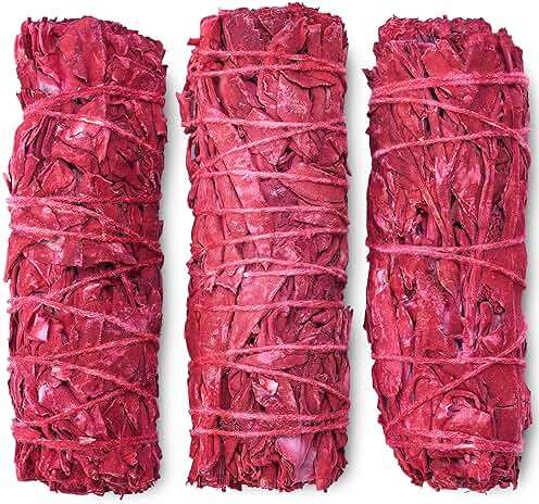 JL Local Dragon's Blood Sage Smudge Sticks for Cleansing House, Meditation, Yoga, Negative Energy Cleanse | 4 Inch Dragon Blood Sage Bundles (25 Count) - Image 4
