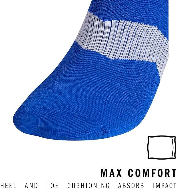 adidas Unisex Metro Soccer Socks or Calf Sleeves (1 Pair) Over-the-Calf - Image 2