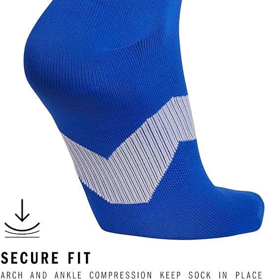adidas Unisex Metro Soccer Socks or Calf Sleeves (1 Pair) Over-the-Calf - Image 3