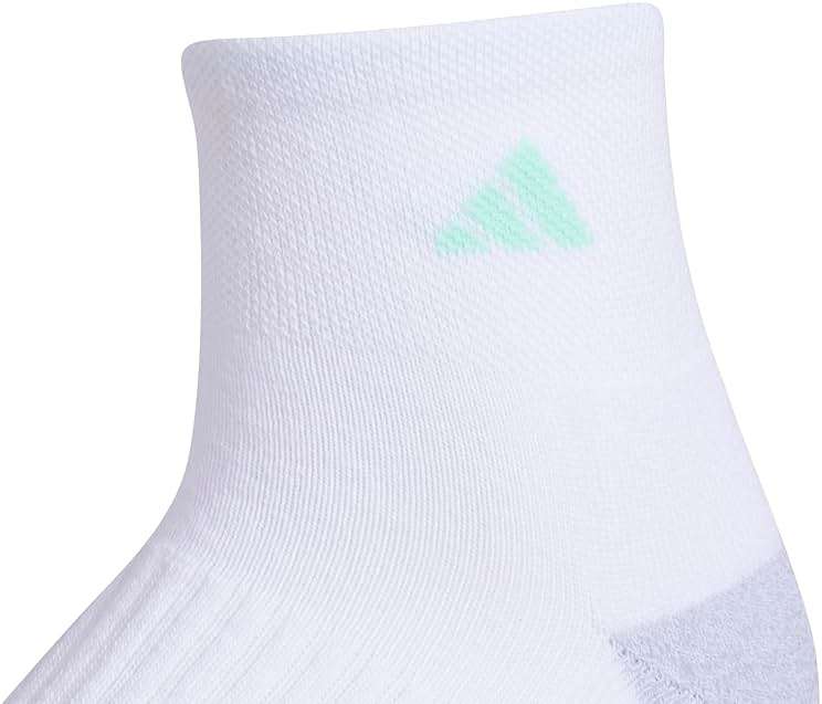 adidas Cushioned Quarter Ankle Socks 3-Pairs Durable & Comfortable - Image 3