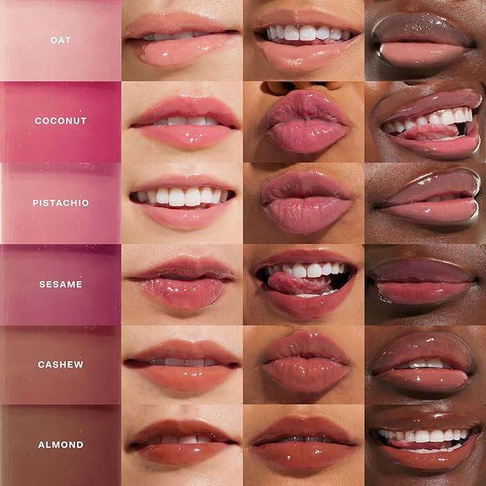 Tower 28 ShineOn Lip Gloss Jelly - Hydrating Tinted Lip Balm + Milky Gloss for Sensitive Lips - Non-Sticky + High-Shine Jelly Formula with Nourishing Oil Blend - Pistachio - Nude Pink (0.13) - Image 6