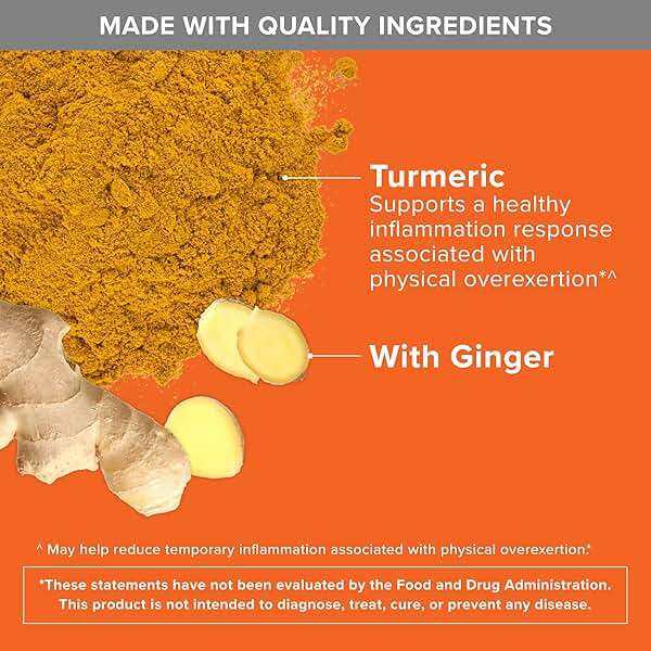 Qunol Turmeric Curcumin with Black Pepper & Ginger, 2400mg Turmeric Extract with 95% Curcuminoids, Extra Strength Supplement, Enhanced Absorption, Joint Support Supplement, 105 Count - Image 8