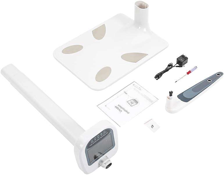 Professional Digital Physicians Scale 440lbs/200kg Capacity Digital Medical Scale for Body Weight and Height Scale Range 80-210CM BMI Body Fat Measurement Device (US Stock) - Image 6