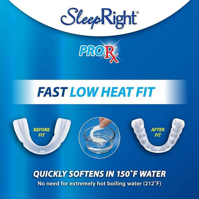 SleepRight ProRx Custom Dental Guard – Mouth Guard for Grinding Teeth at Night, Night Guards for Teeth Grinding, Comfortable Dental Guard for Sleeping, Custom Fit Teeth Grinding Protection - Image 5