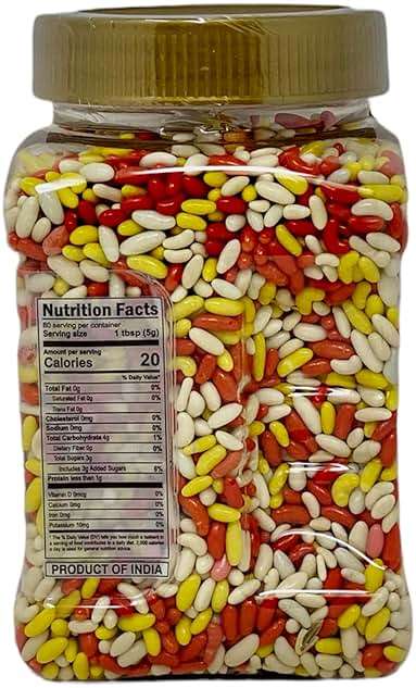 Desi Kitchen Fennel Candy (Saunf Candy) 14oz (400g) | All Natural | Salt Free | Vegan | NON GMO | By Rani Foods - Image 2