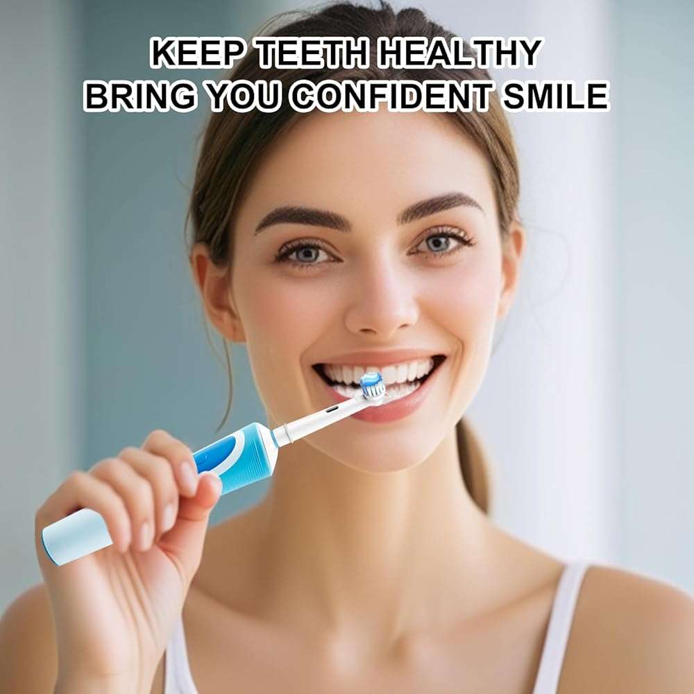 SetSail Toothbrush Heads for Oral B, 8 Pack Professional Electric Toothbrush Replacement Heads Medium Soft Dupont Bristles Replacement Toothbrush Heads Precision Clean Brush Heads Refills - Image 7