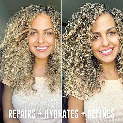 Love Ur Curls - Shampoo & Conditioner Set with All in One Curl Cream Styler for Curly Hair, 3 Step System for Repair and Moisturizing - Image 4