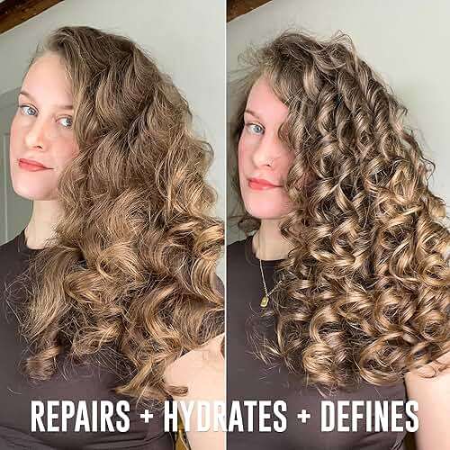 Love Ur Curls - Shampoo & Conditioner Set with All in One Curl Cream Styler for Wavy Hair, 3 Step System for Repair and Moisturizing - Image 4