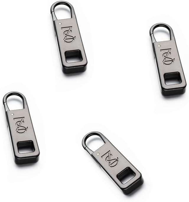 Zpsolution Luggage Zipper Pull Replacement - Heavy Duty Detachable Zipper Pullers Repair for Suitcases Easy to Use Larger Stronger - Image 6