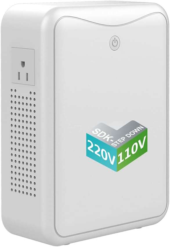 220v to 110v Step Down Transformer 1000W Power Voltage Converters, No Noise, Suit for Coffee Machines, Rice Cookers and Other Kitchen Appliances，Using US and Japan Appliance in Asia or Europe - Image 1