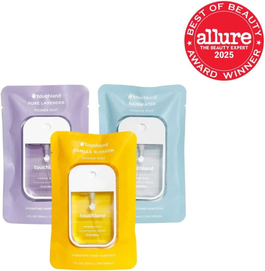 Touchland Hand Sanitizer Spray, Blossom Trio - 3 x 1 FL OZ - Image 2