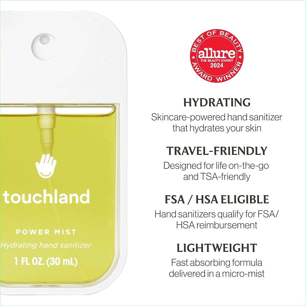 Touchland Hand Sanitizer Spray, Blossom Trio - 3 x 1 FL OZ - Image 7