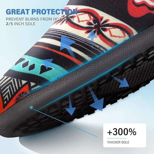 Water Shoes for Women Men Quick-Dry Aqua Socks Swim Beach Outfits Barefoot Yoga Exercise Wear Sport Accessories Pool Camping Must Haves River Hiking Adult Youth Size - Image 5