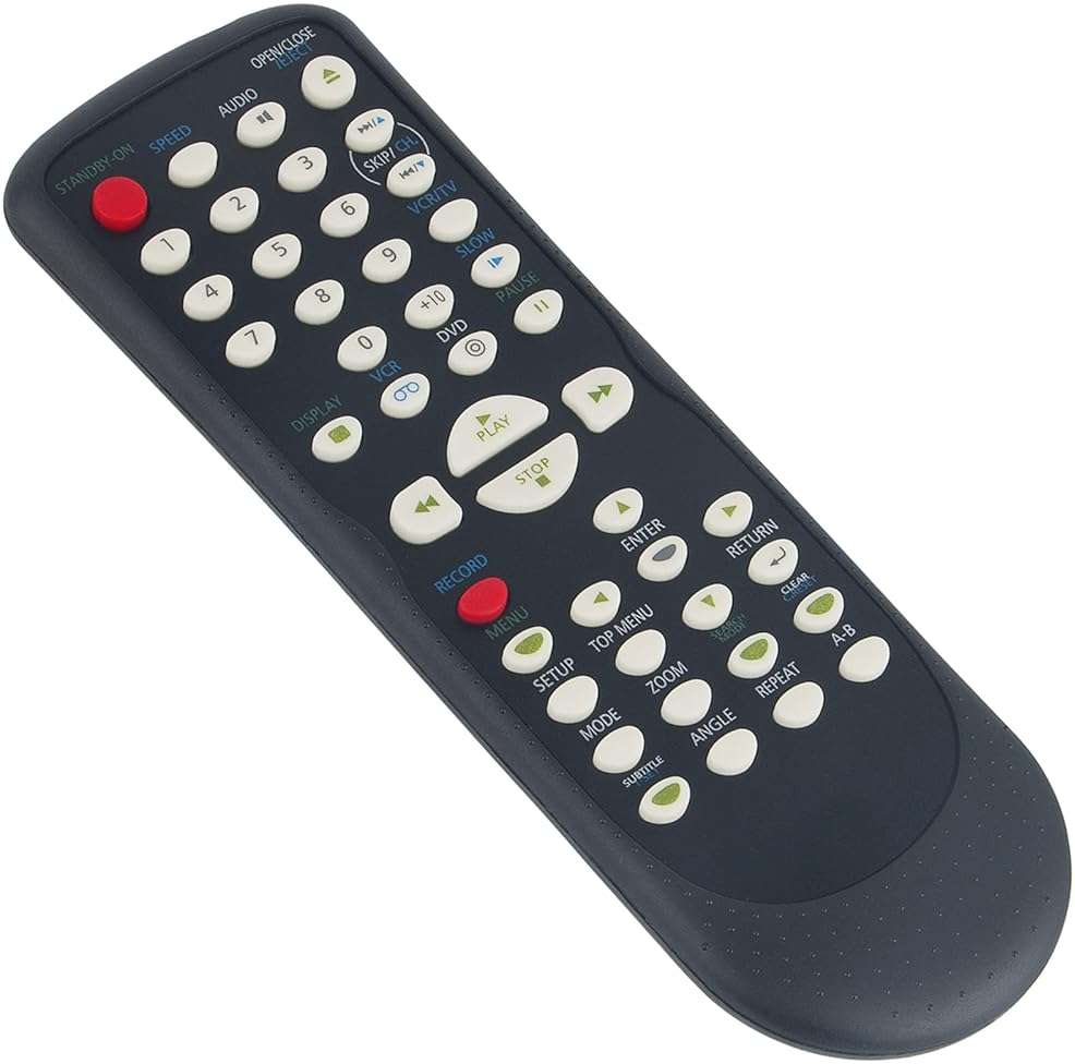 NB179UD NB179 Replace Remote Control fit for Magnavox DVD VCR Combo MWD2205 MWD2206 MWD2206A CMWD-2206 CMWD2206 MWD-2205 MWD-2206 MWD-2206A - Image 3