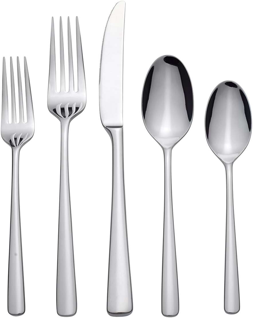 Oneida B1013020Al20 Doublet 20 Piece Everyday Flatware Set, Service For 4 - Image 1