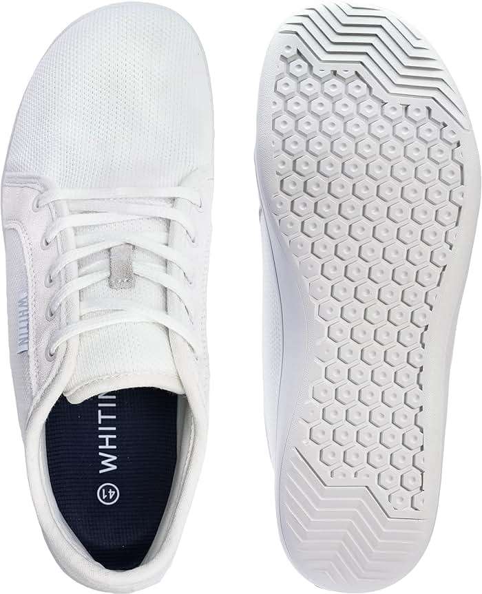 WHITIN Women's Minimalist Barefoot Shoes | Zero Drop Sole | Wide Width Fashion Sneaker - Image 6