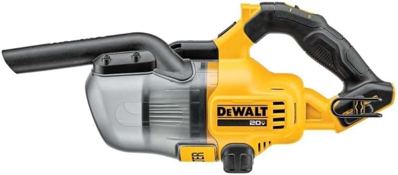 DEWALT 20V Handheld Vacuum Cordless, Car Vacuum with HEPA Filter, 6 Attachments and LED Light, High Performance Dry Only Small Shop Vac, Battery Not Included (DCV501HB) - Image 4