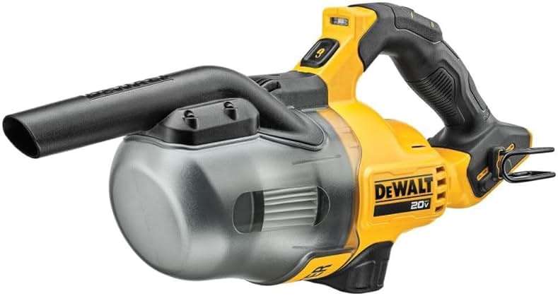 DEWALT 20V Handheld Vacuum Cordless, Car Vacuum with HEPA Filter, 6 Attachments and LED Light, High Performance Dry Only Small Shop Vac, Battery Not Included (DCV501HB) - Image 5