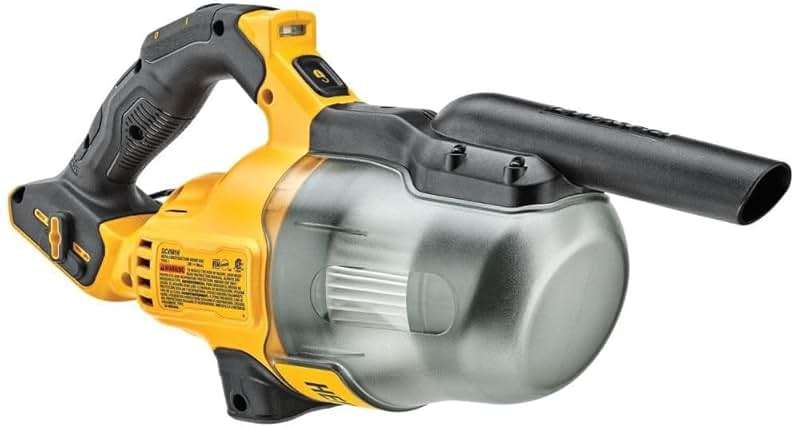 DEWALT 20V Handheld Vacuum Cordless, Car Vacuum with HEPA Filter, 6 Attachments and LED Light, High Performance Dry Only Small Shop Vac, Battery Not Included (DCV501HB) - Image 6
