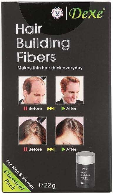 ANMAS RUCCI Dark Brown Colored Hair Building Fibers - Instantly Thicken Thinning Hair for Men and Women - Image 7