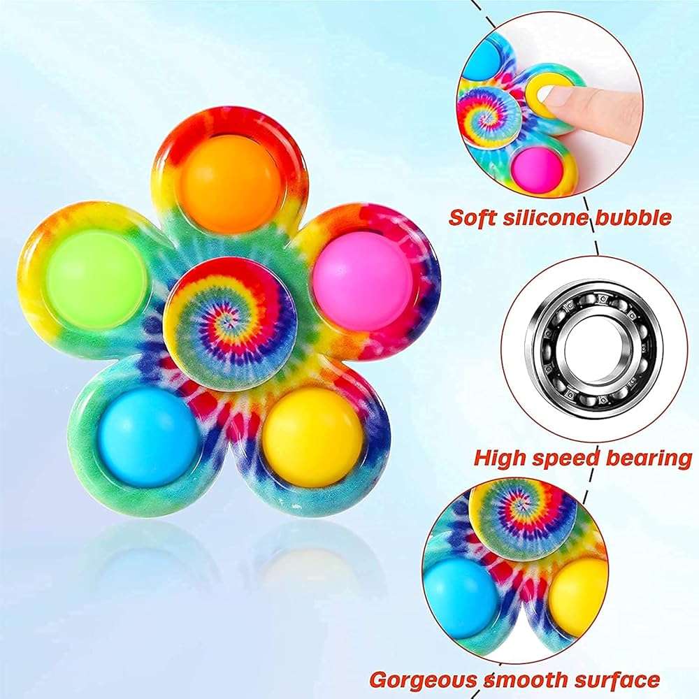 Fidget Toys, 120 Pack Party Favors for Kids 8-12 4-8, Sensory Toy for Autism Autistic Anxiety Children Boys Girls, Classroom Treasure Box Prizes Pinata Stocking Stuffers Gifts Carnival ADHD - Image 7