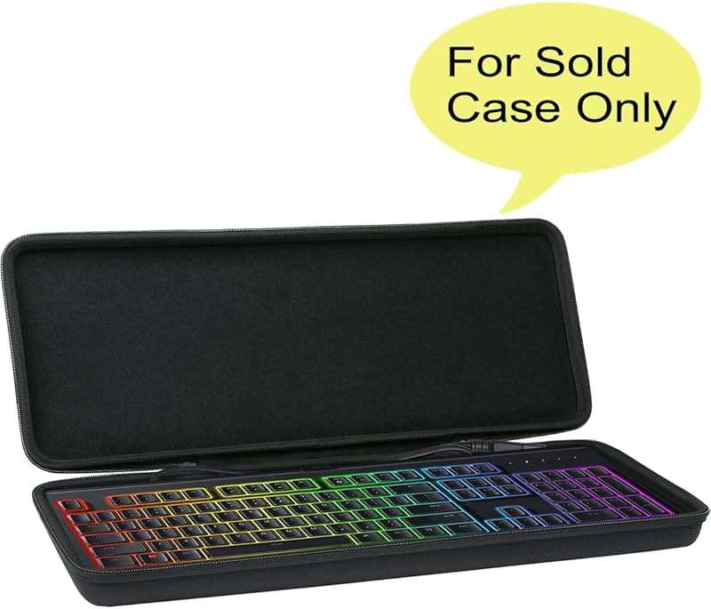 co2CREA Hard Case Replacement for Razer Cynosa Chroma/Cynosa V2 / Ornata V2 / Blackwidow V3 Pro/Blackwidow V3 / Huntsman Elite/Huntsman V2 Analog Gaming Keyboard - Image 2