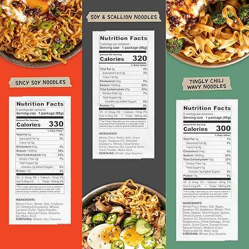 Momofuku Ramen Noodle Variety Pack by David Chang, 15 Meals (Pack of 3) Air-Dried Vegan Instant Noodles with Sauce - Image 2