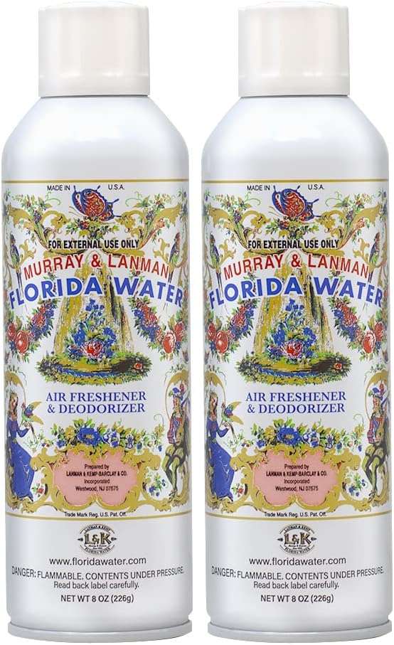 Lenman & Kemp Florida Water Air Freshener & Deodorizer 8oz (Pack of 2) - Image 1