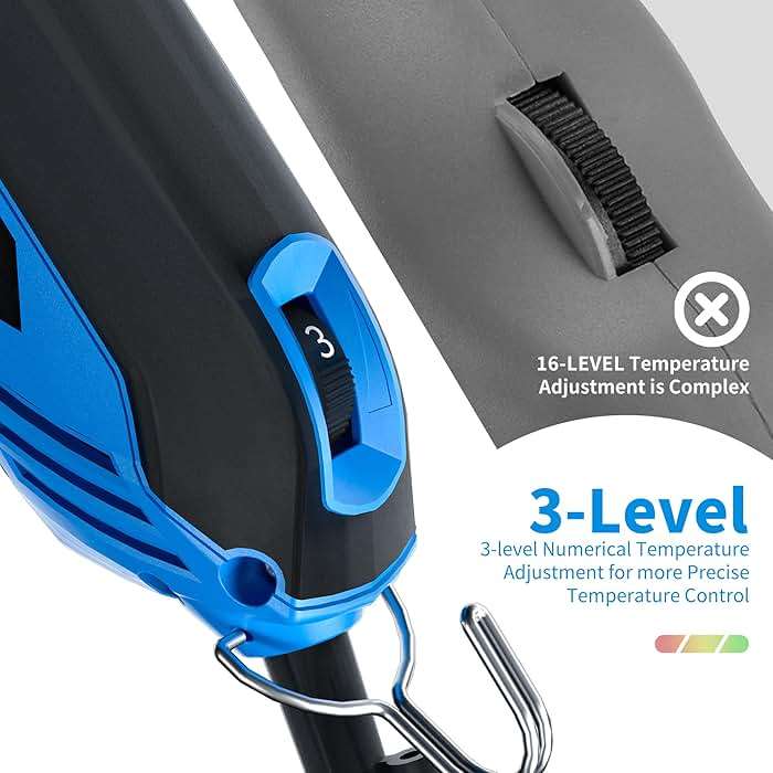 Minova 250W AC Rotatable Electric Hot Knife, Foam Cutter Cutting Tool Kit with Foldable Stand, Full-body Air Cooling System for EPP, EPS, XPS, EVA, PU, KT Board, Sponge - Image 6