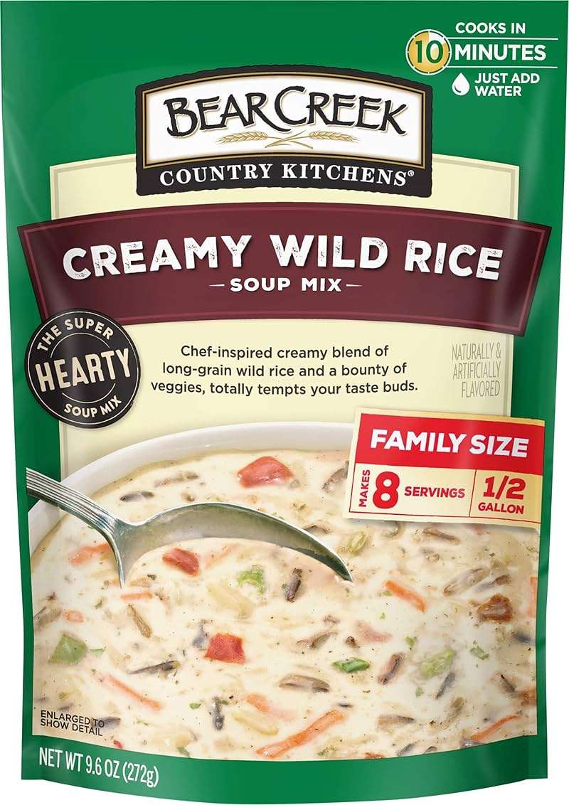 Bear Creek Soup Mix, Creamy Wild Rice, 9.6 Ounce - Image 1