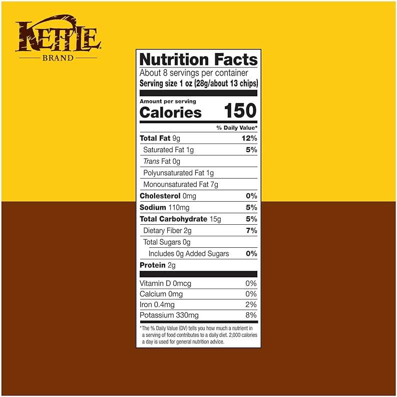 Kettle Foods Sea Salt Potato Chips, 7.5 OZ - Image 3